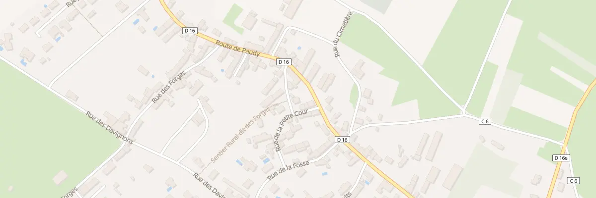 Plan du 3 Rue Traversière aux Bordes