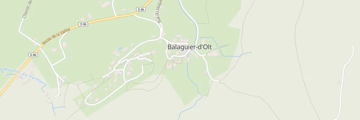 Plan du 5174 Balaguier à Balaguier-d’Olt