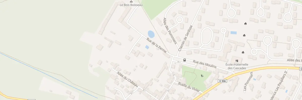 Plan du 25 Rue de la Ferme à Cernay-la-Ville