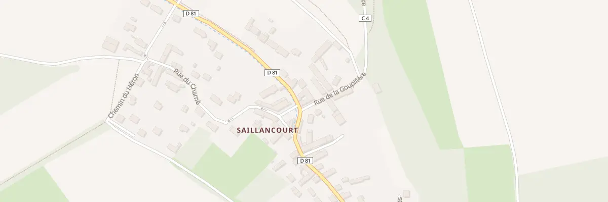 Plan du 24 Rue de la Vallée à Sagy