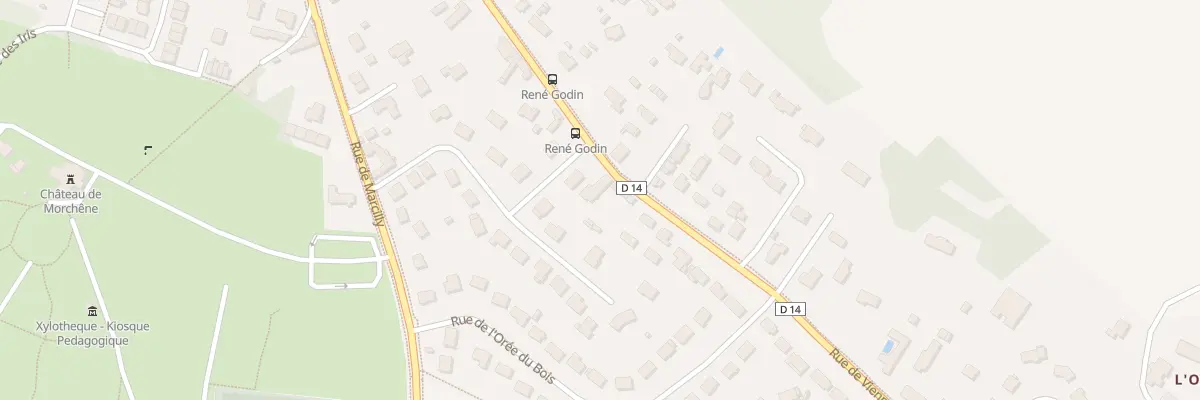 Plan du 428 Rue de Vienne à Saint-Cyr-en-Val