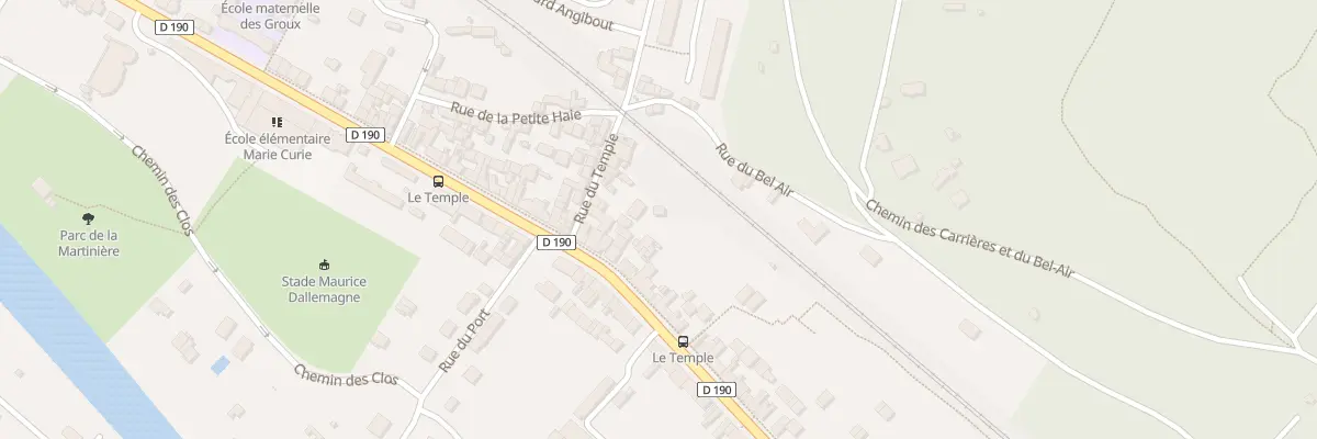 Plan du 6 Rue du Temple à Vaux-sur-Seine