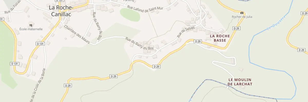 Plan du 10 Rue de Selves à La Roche-Canillac