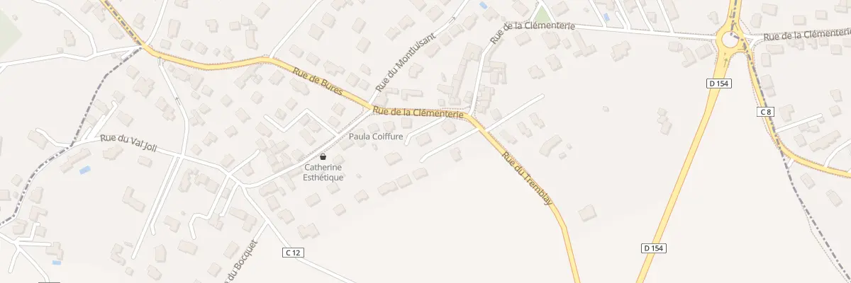 Plan du 393 Rue de la Clémenterie à Orgeval