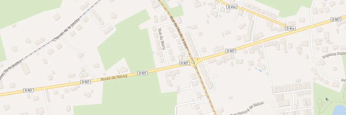 Plan du 2 Rue du Berry au Magny
