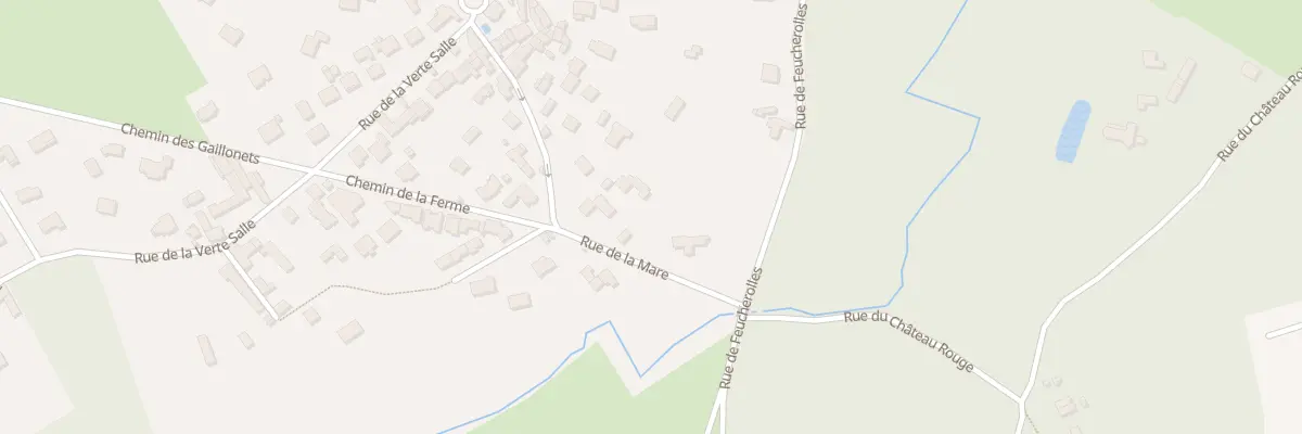 Plan du 205B Rue de la Mare à Orgeval