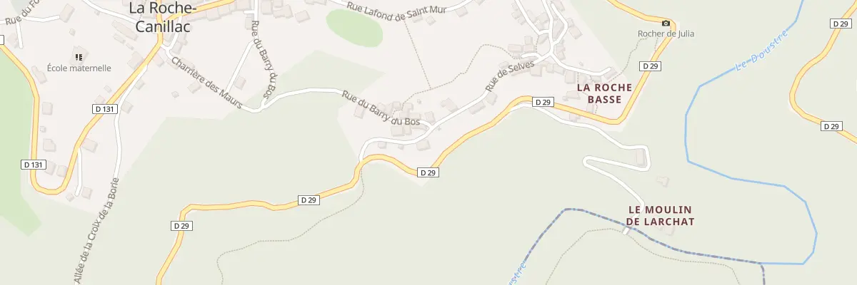 Plan du 15 Rue de Selves à La Roche-Canillac