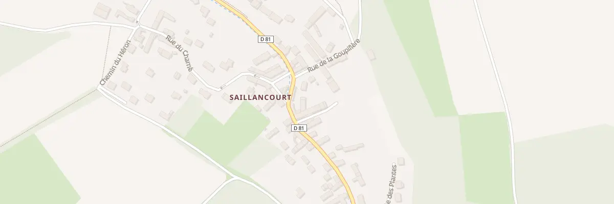Plan du 22 Rue de la Vallée à Sagy