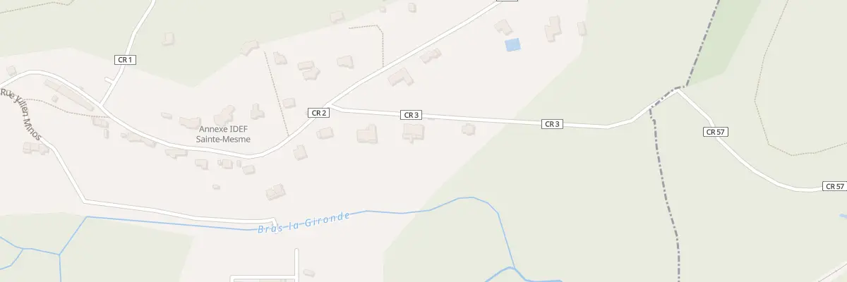 Plan du 8 Che de Guineveau à Sainte-Mesme