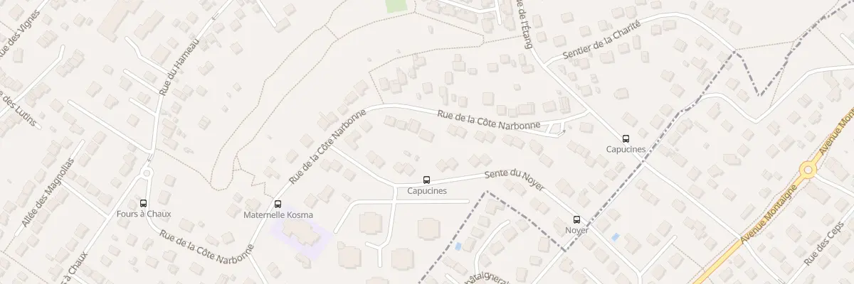 Plan du 56 Rue de la Cote Narbonne à Verneuil-sur-Seine