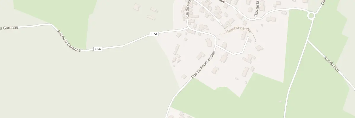 Plan du 66 Rue de Feucherolles à Orgeval