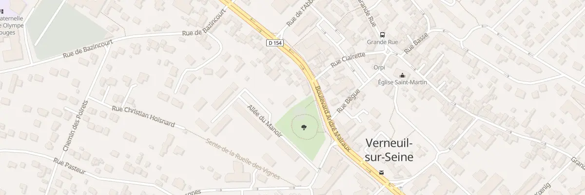 Plan du 7 Bd André Malraux à Verneuil-sur-Seine