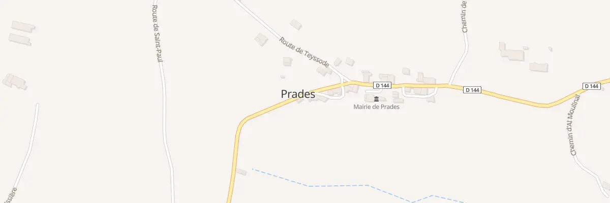 Plan du 5017 En Garrouste à Prades