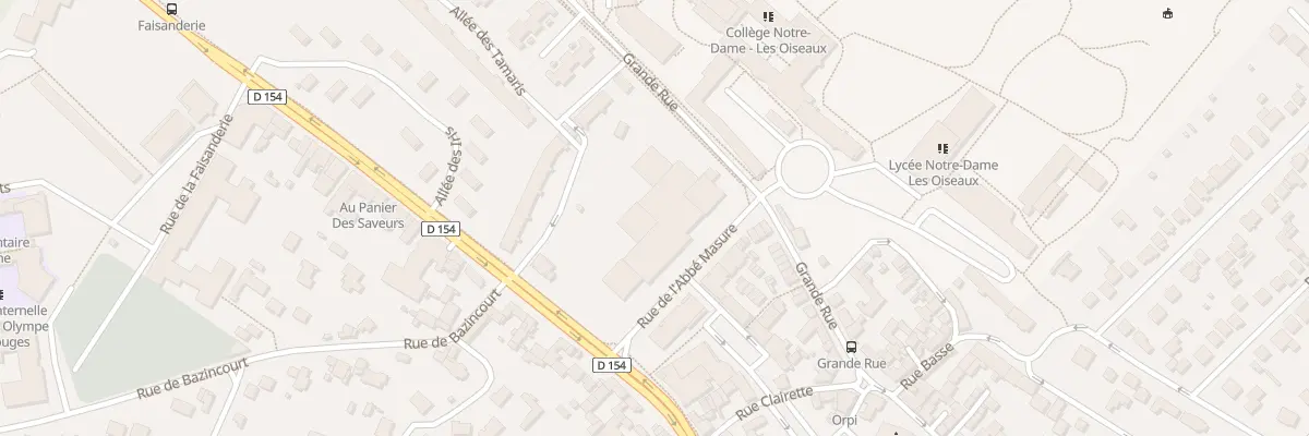 Plan du 2 Rue de l’Abbé Masure à Verneuil-sur-Seine