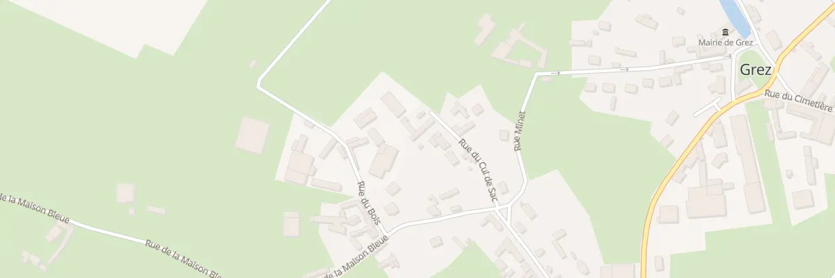 Plan du 5B Rue du Cul de Sac à Grez