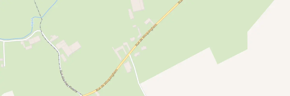 Plan du 91 Rue de Wicquinghem à Ergny