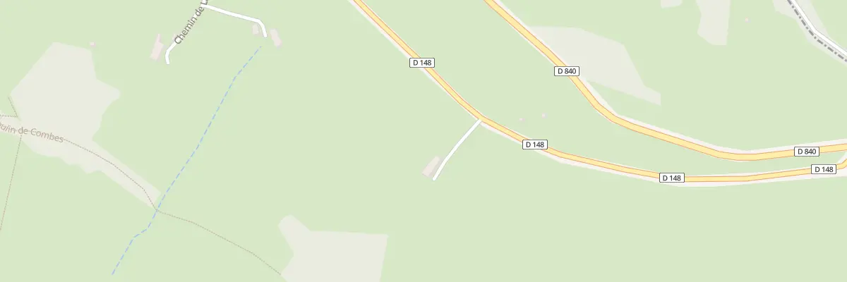 Plan du 5003 Moulin de Combes à Fons