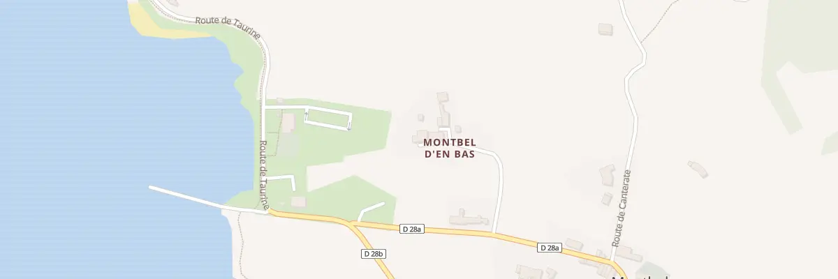 Plan du 55 Montbel d’En Bas à Montbel