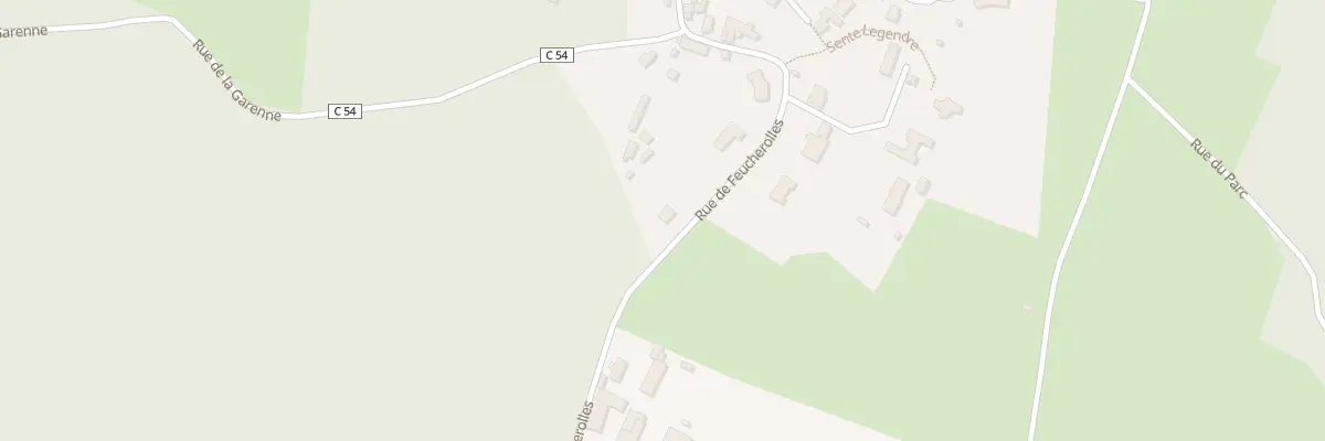 Plan du 1214 Rue de Feucherolles à Orgeval