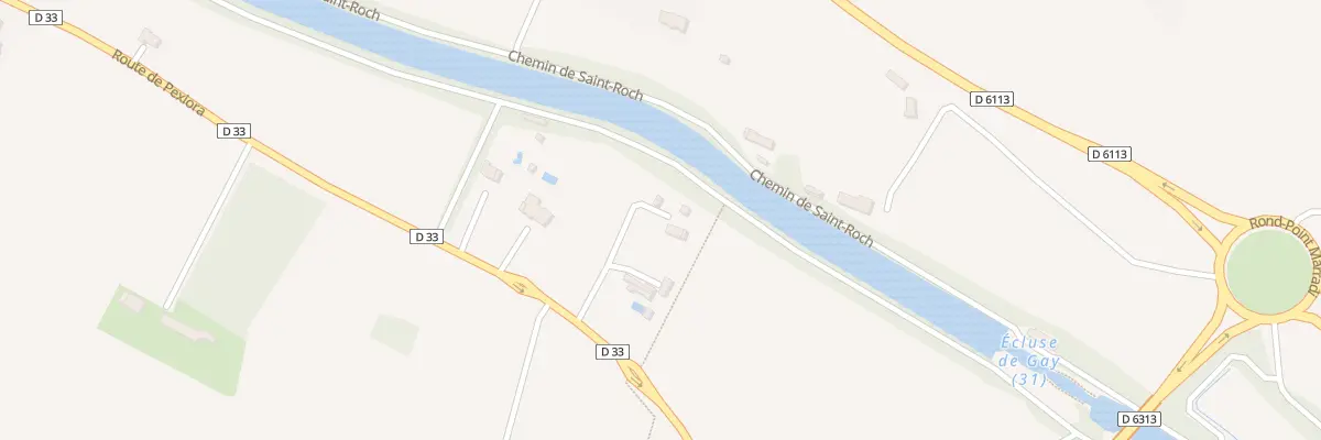 Plan du 1280B Rte de Pexiora à Castelnaudary