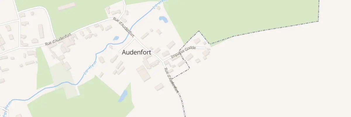 Plan du 5047 Audenfort à Clerques