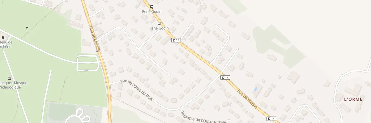 Plan du 486 Rue de Vienne à Saint-Cyr-en-Val