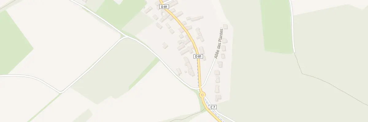 Plan du 5 Rue de la Vallée à Sagy
