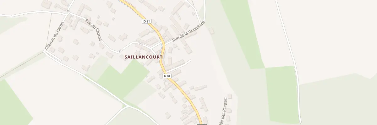 Plan du 18 Rue de la Vallée à Sagy