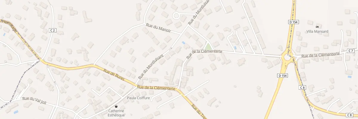Plan du 284 Rue de la Clémenterie à Orgeval