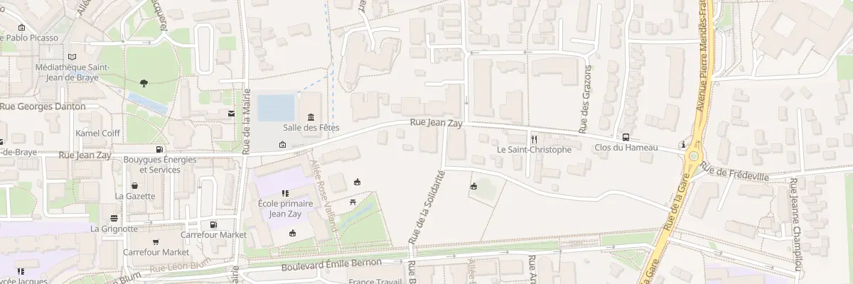 Plan du 184 Rue Jean Zay à Saint-Jean-de-Braye