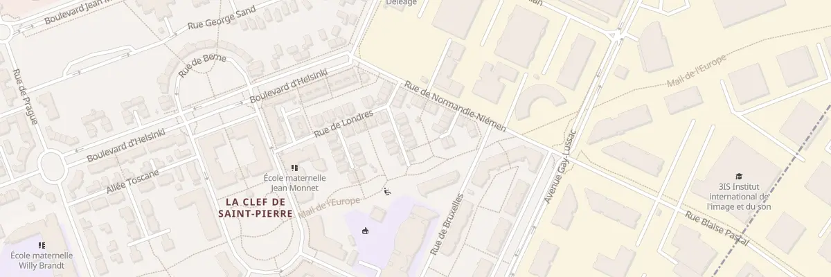 Plan du 9 All de l’Andalousie à Élancourt