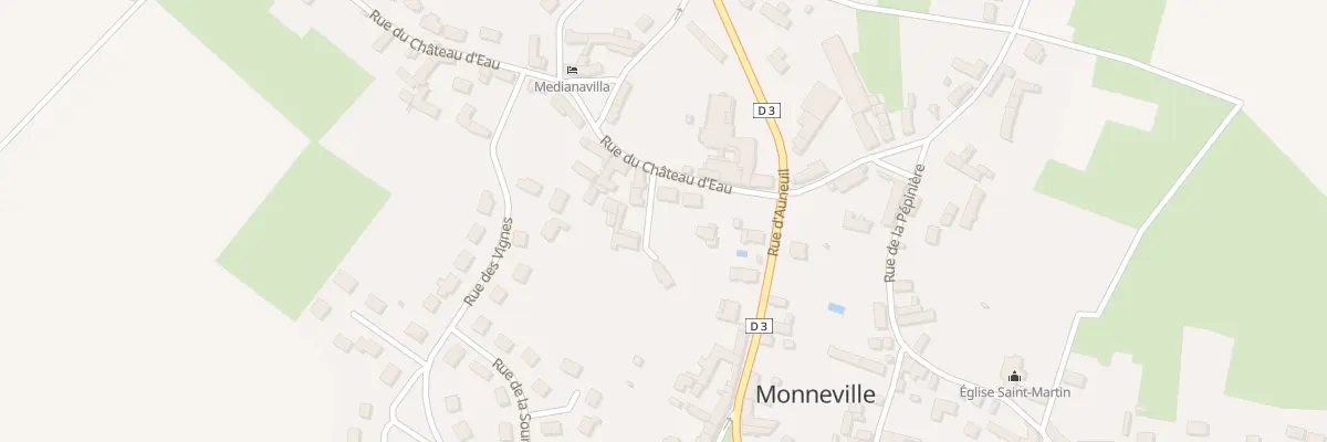 Plan du 7 Rue du Château d’Eau à Monneville