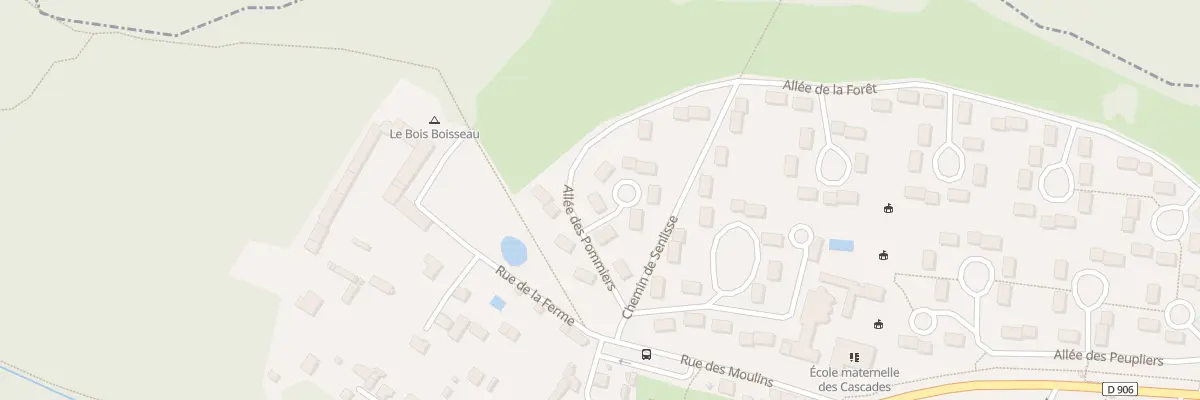 Plan du 35 All de la Foret à Cernay-la-Ville