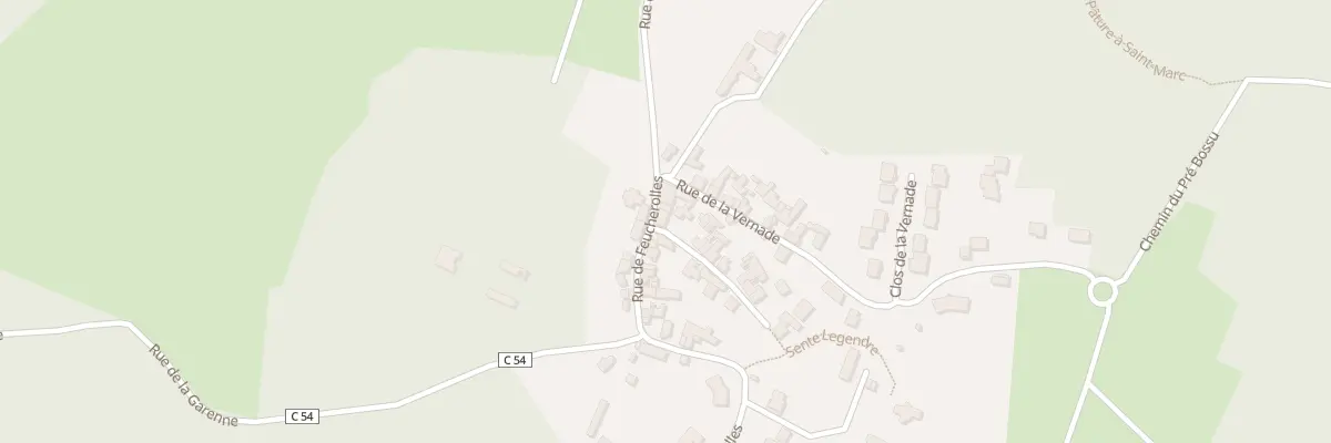 Plan du 63 Rue de Feucherolles à Orgeval