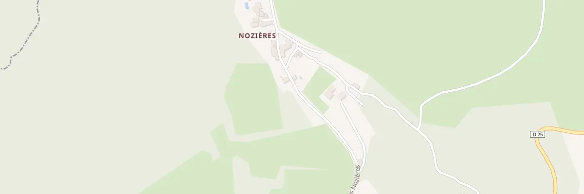 Plan du 73 Nozieres à Terrou