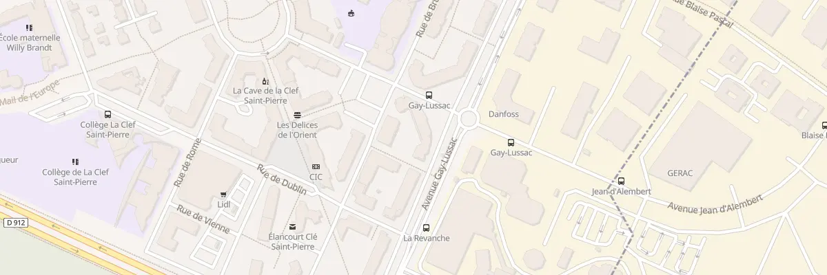 Plan du 12 Rue de Bruxelles à Élancourt