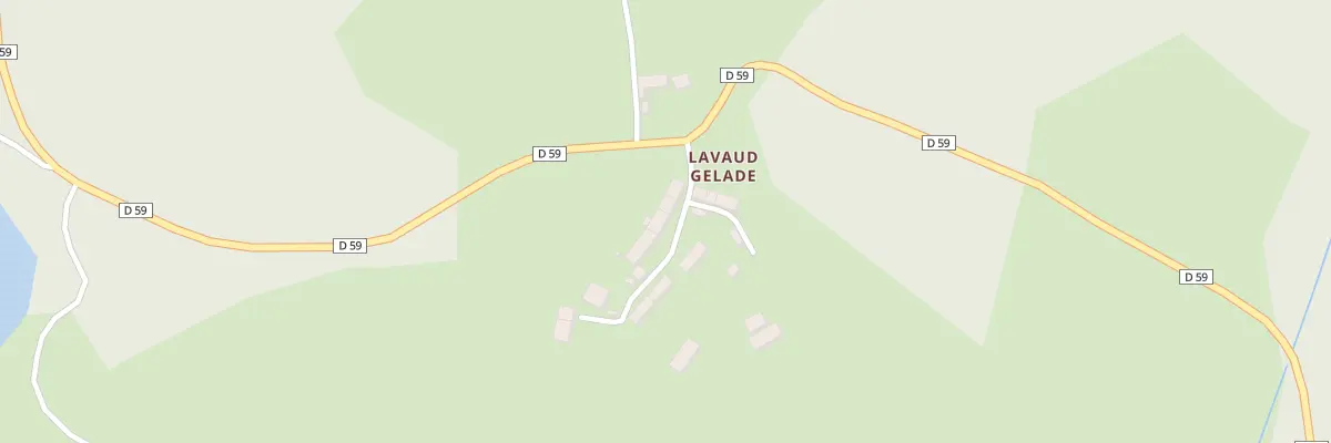 Plan du 5130 Lavaud Gelade à Saint-Marc-à-Loubaud