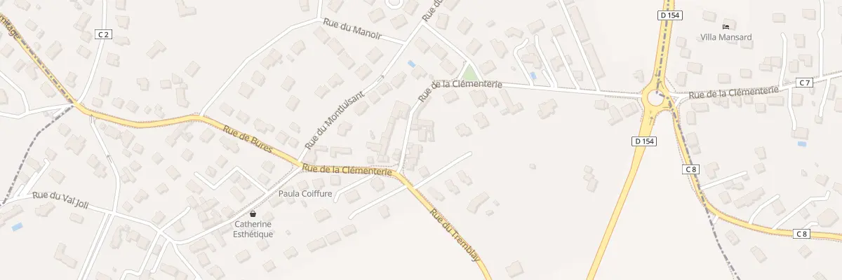 Plan du 21 Rue de la Clémenterie à Orgeval