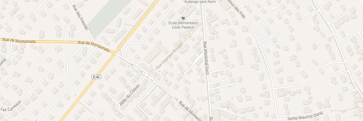 Plan du 180C Rue de Montamets à Orgeval