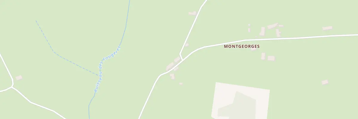 Plan du 16 Montgeorges à Moutier-Malcard