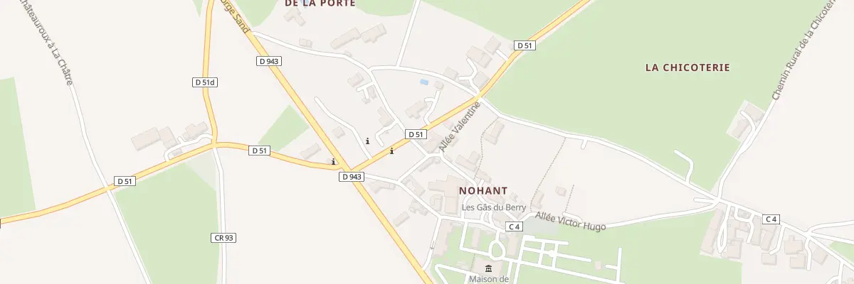 Plan du 1 Sentier Valentine à Nohant-Vic