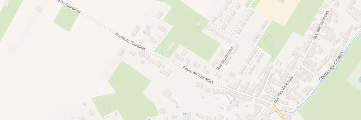 Plan du 46 Rte de Tourailles à Issoudun