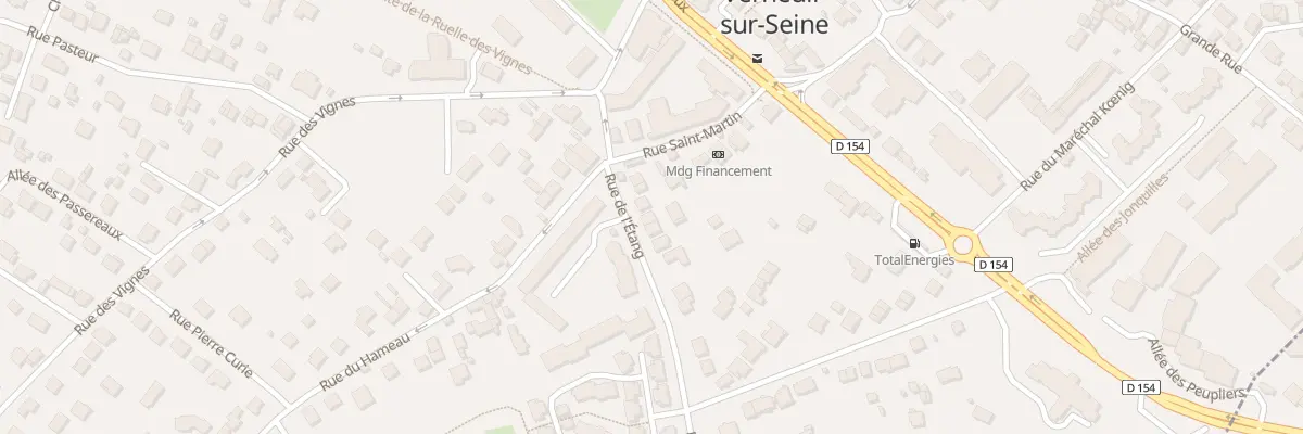 Plan du 1T Rue de l’Etang à Verneuil-sur-Seine