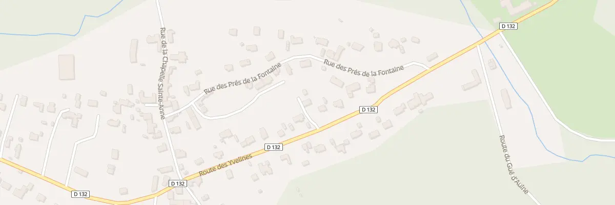 Plan du 288 Rte des Yvelines à Bullion