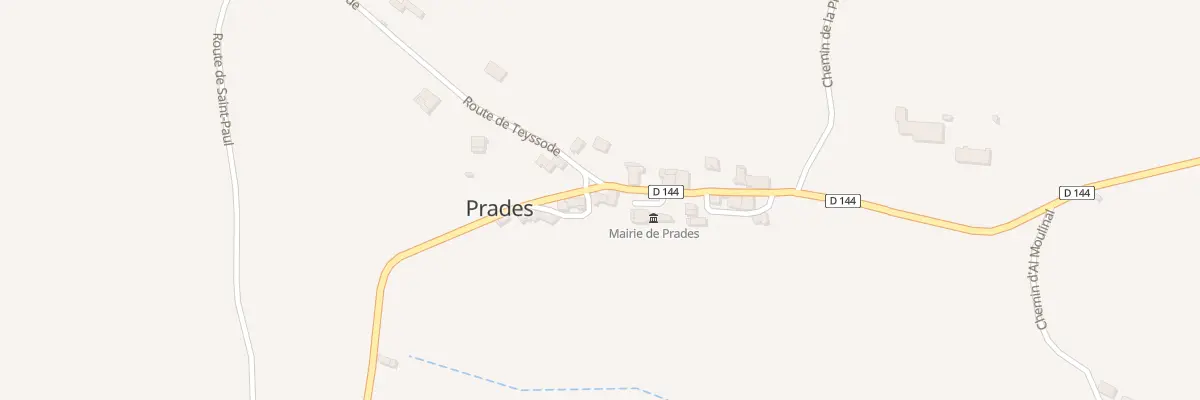 Plan du 5002 En Garrouste à Prades