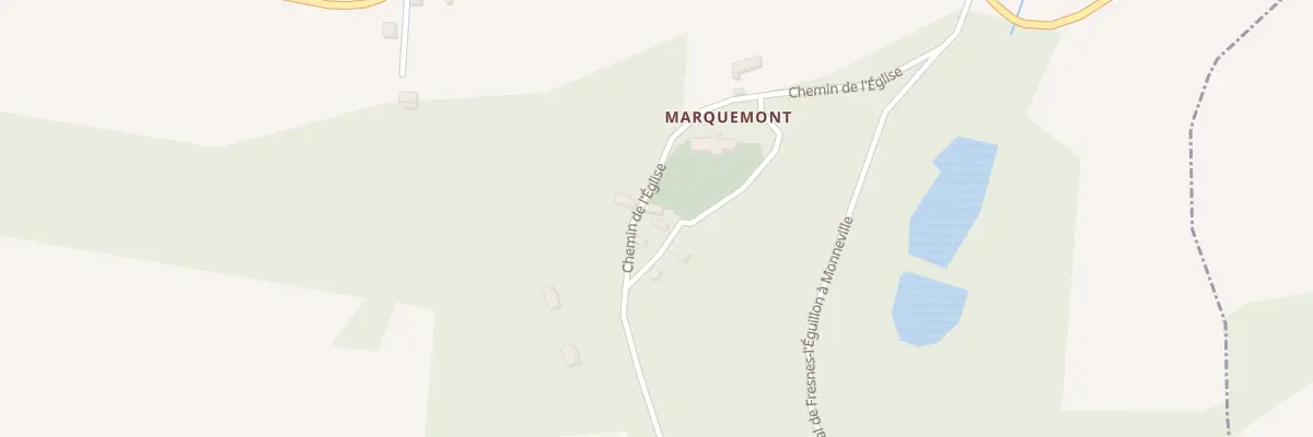 Plan du 230 Marquemont à Monneville