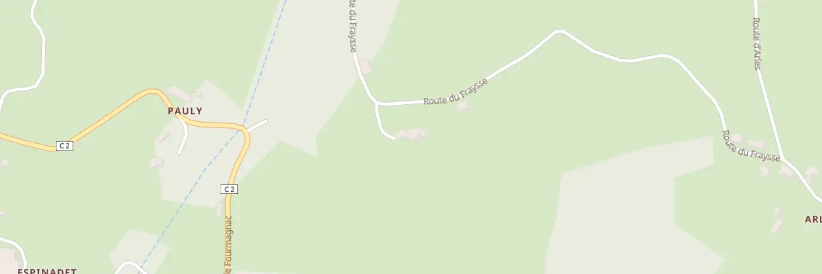 Plan du 5041 Le Plantadis à Saint-Bressou