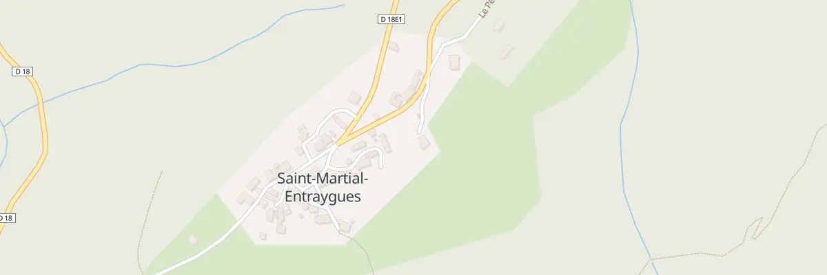 Plan du 5064 Au Jardin à Saint-Martial-Entraygues