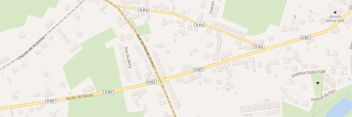 Plan du 72 Av Gambetta à La Châtre