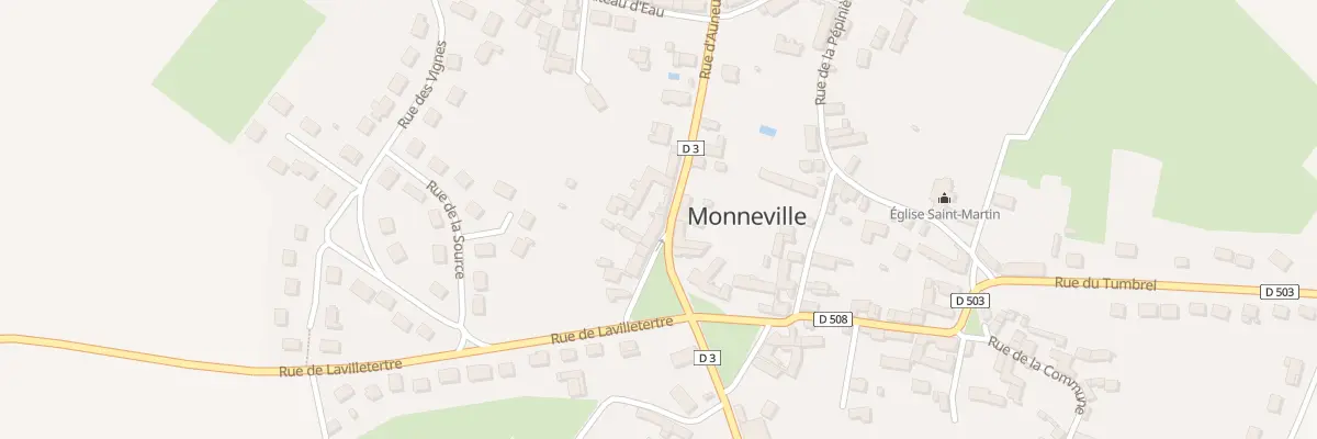Plan du 8 Pl du Friège à Monneville